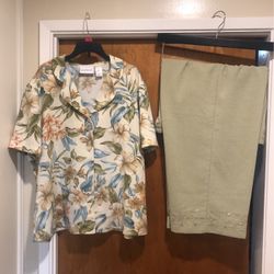 Women’s Alfred Dunner Outfit Size 16