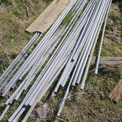 Electric Pvc  10' 3/4. 10pieces  1/2 5 Pieces Lefover Job 