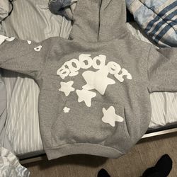 grey sp5der hoodie