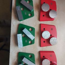 Metal Grinding Diamond Pads Janitorial Supplies Floor Machines Buffer 