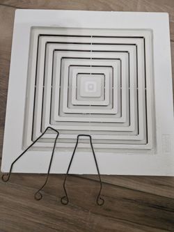 Free vent  & toilet paper holder