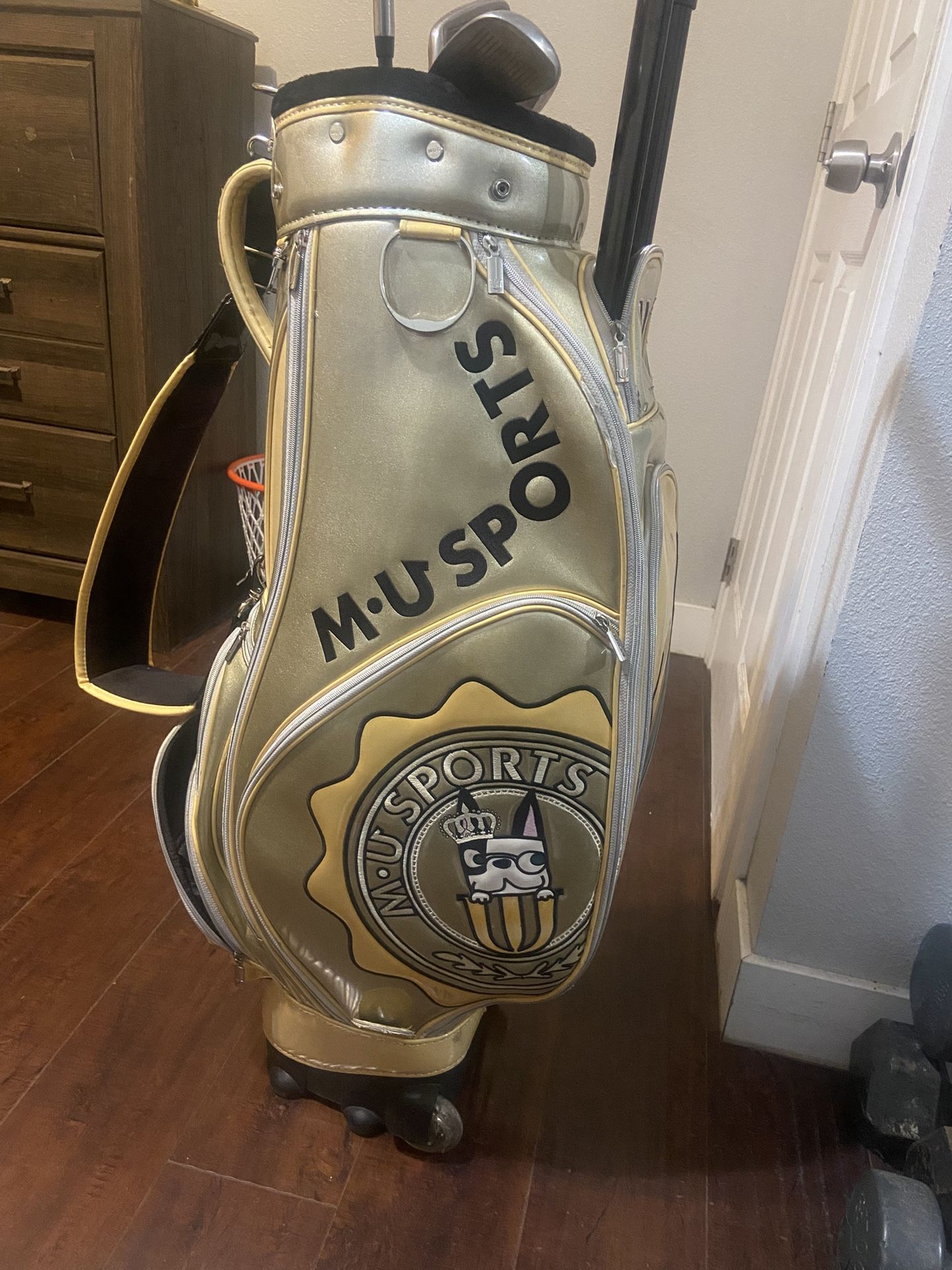 Golf Sticks And Bag