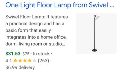 New Floor Lamp 