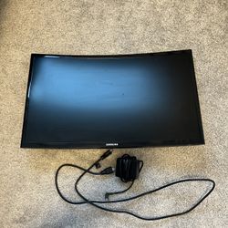Samsung 24" CF39 FHD AMD FreeSync Curved Monitor with Super Slim Design w/ 1800R curvature