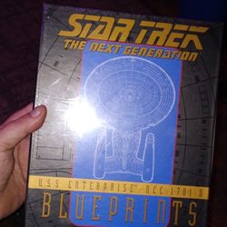 Factory Sealed Collectable Star Trek Uss Ship Blueprints