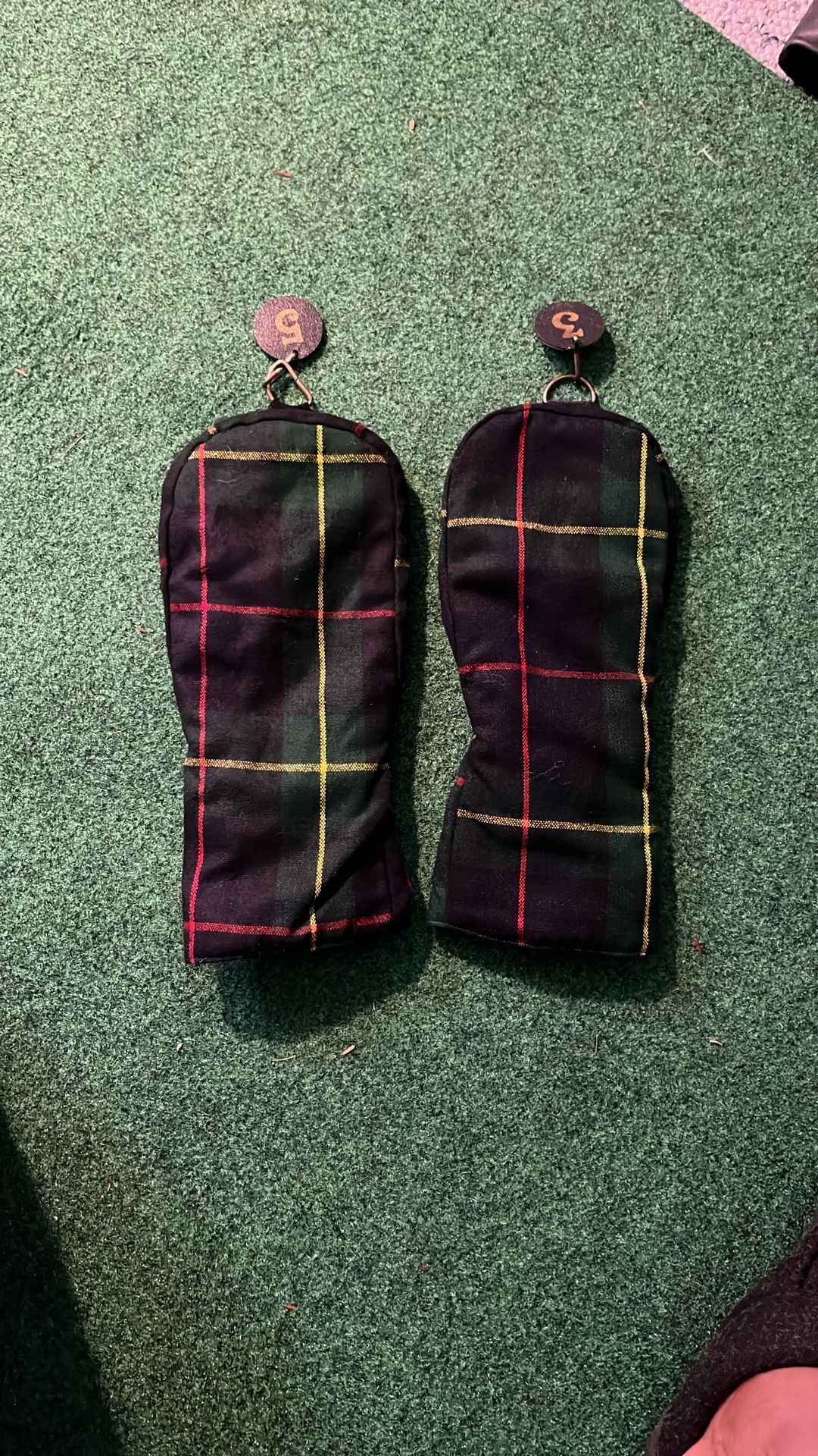 Scottish Tartan Golf Headcovers 3, 5