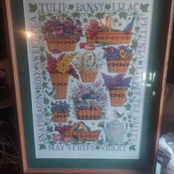 Longaberger Grandma Bonnie's Favorites Framed Print