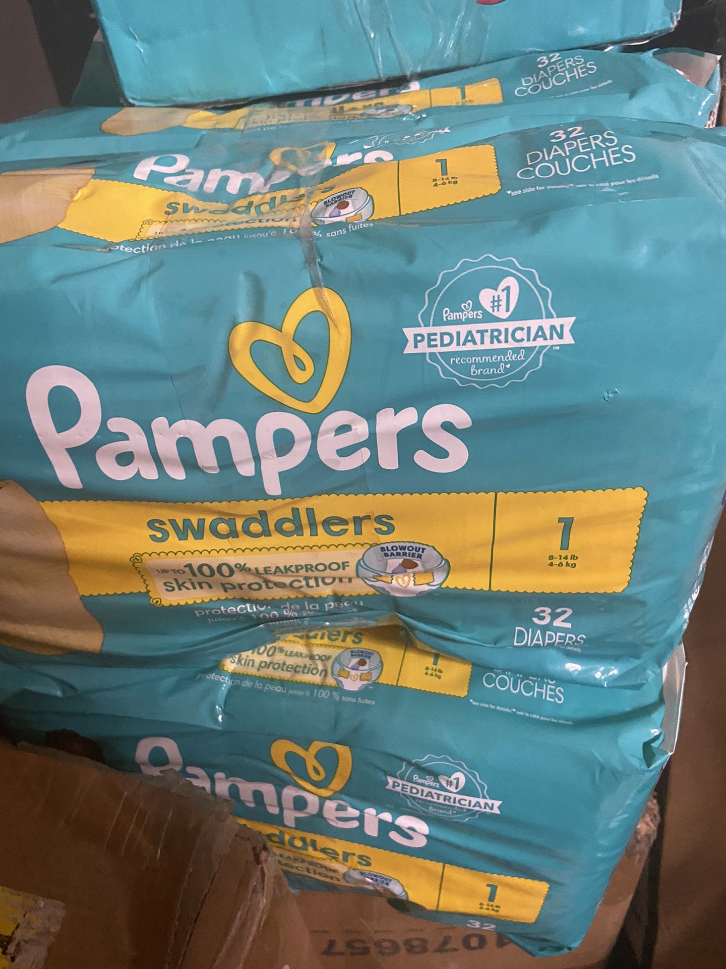 Pampers Size 1 New 2 Bags For $29