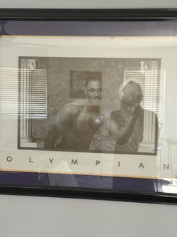 Karl Malone framed authenticated signed photo