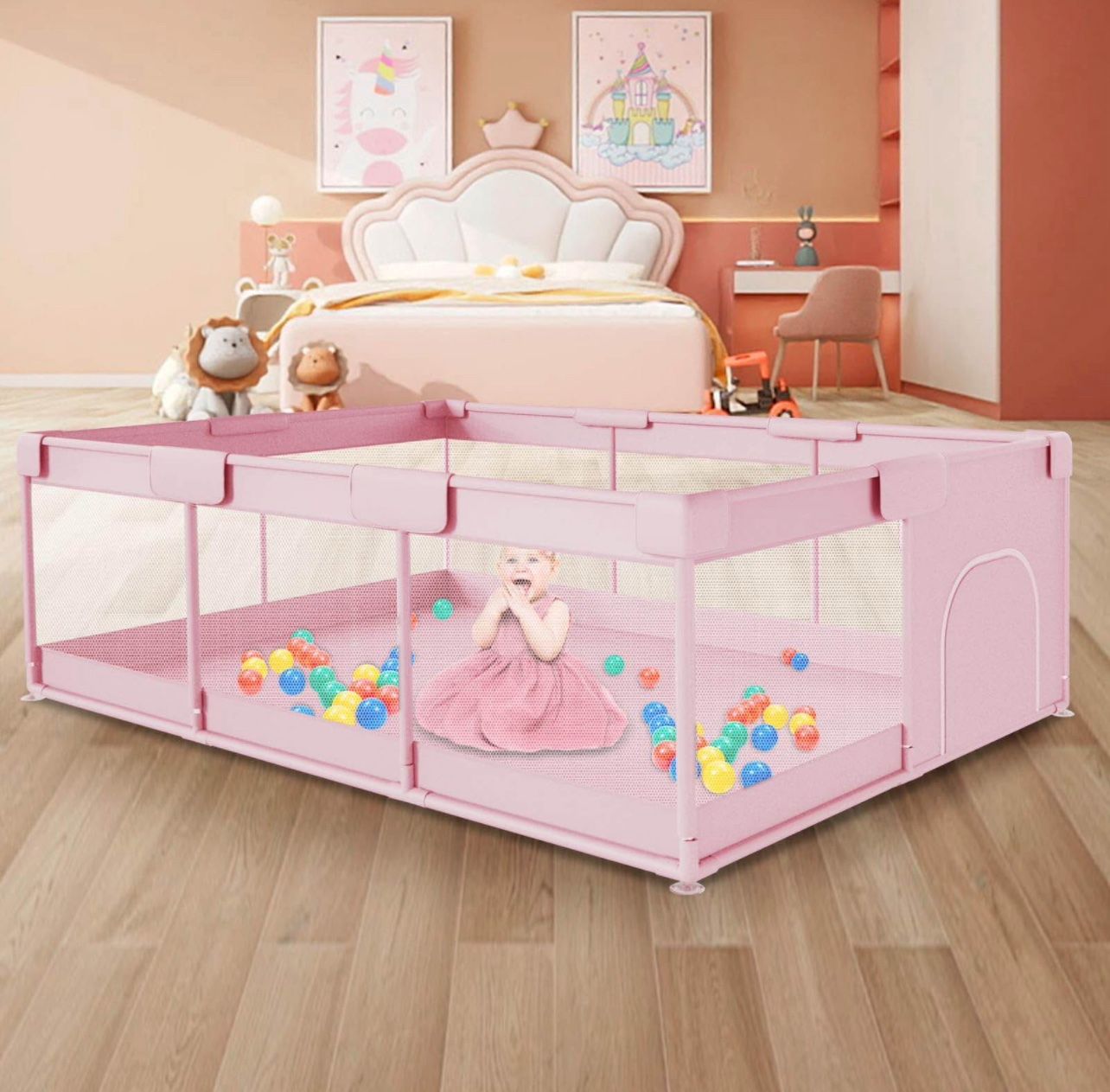 Brand New Pink Play Fence,All Products : American Fashion Style Bags On Sale