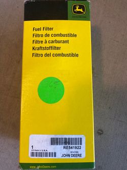 John Deere Fuel Filter RE541922