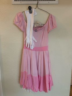 Costume princess peach medium