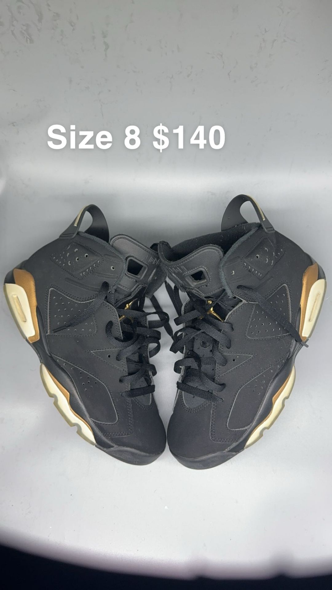 Jordan 6 Dmp Size 8 $140