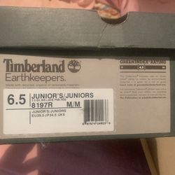 New Never Used Timberlands Earth‘s keeper (Size 6.5 ,7. )jr. boots Boots