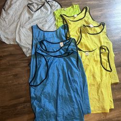 Bibs for sports pinnies blue yellow etc