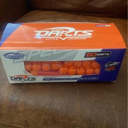 60 Nerf  Type Darts ..Work with and strike mega series blasters