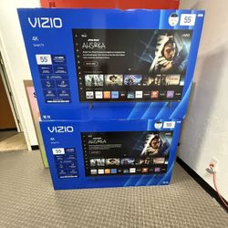 55 Vizio Tv  New In Box Free Delivery Six Month Warranty $55 Down On Financing 55 Vizio Tv Smart 4k HDTV 