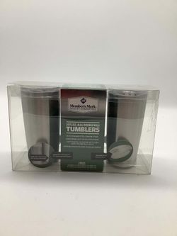 *NEW* Member's Mark 20oz. Double Wall Tumblers (2Pack)
