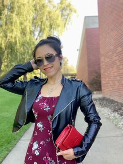 Double lock chain necklace