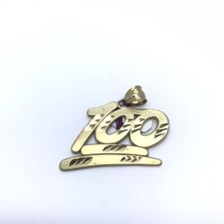 Gold 💯 Pendant 10K New 