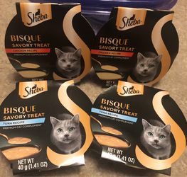 Sheba Bisque Savory Treat (4 Individual Ones)