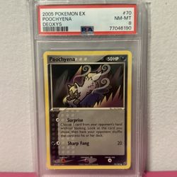 PSA 8 Poochyena #70 