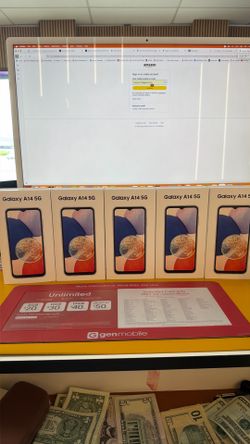 New Box - Galaxy A14 5G - 64GB Unlocked