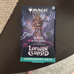 Blight Curse Precon Commander Deck Magic The Gathering