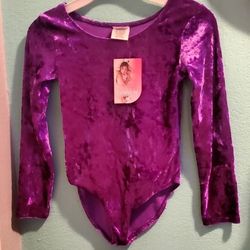 Danskin Now Purple Leotard  ..size Small..u Or 8 Year Old..brand New!
