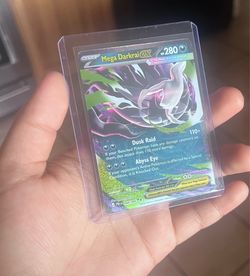 Pokémon card Mega Darkrai ex