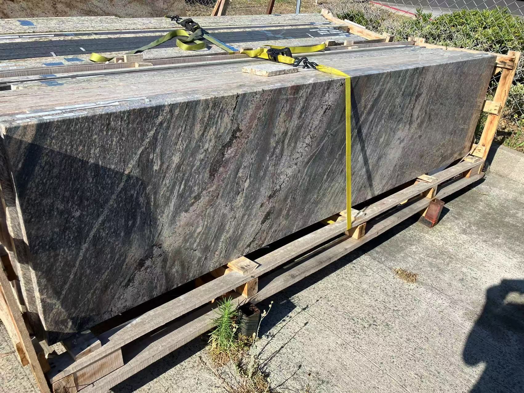 Juparana Tire Red Granite β 108x26" Countertop | Discount Sale!
