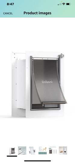 Small Flap Dog Door and Cat