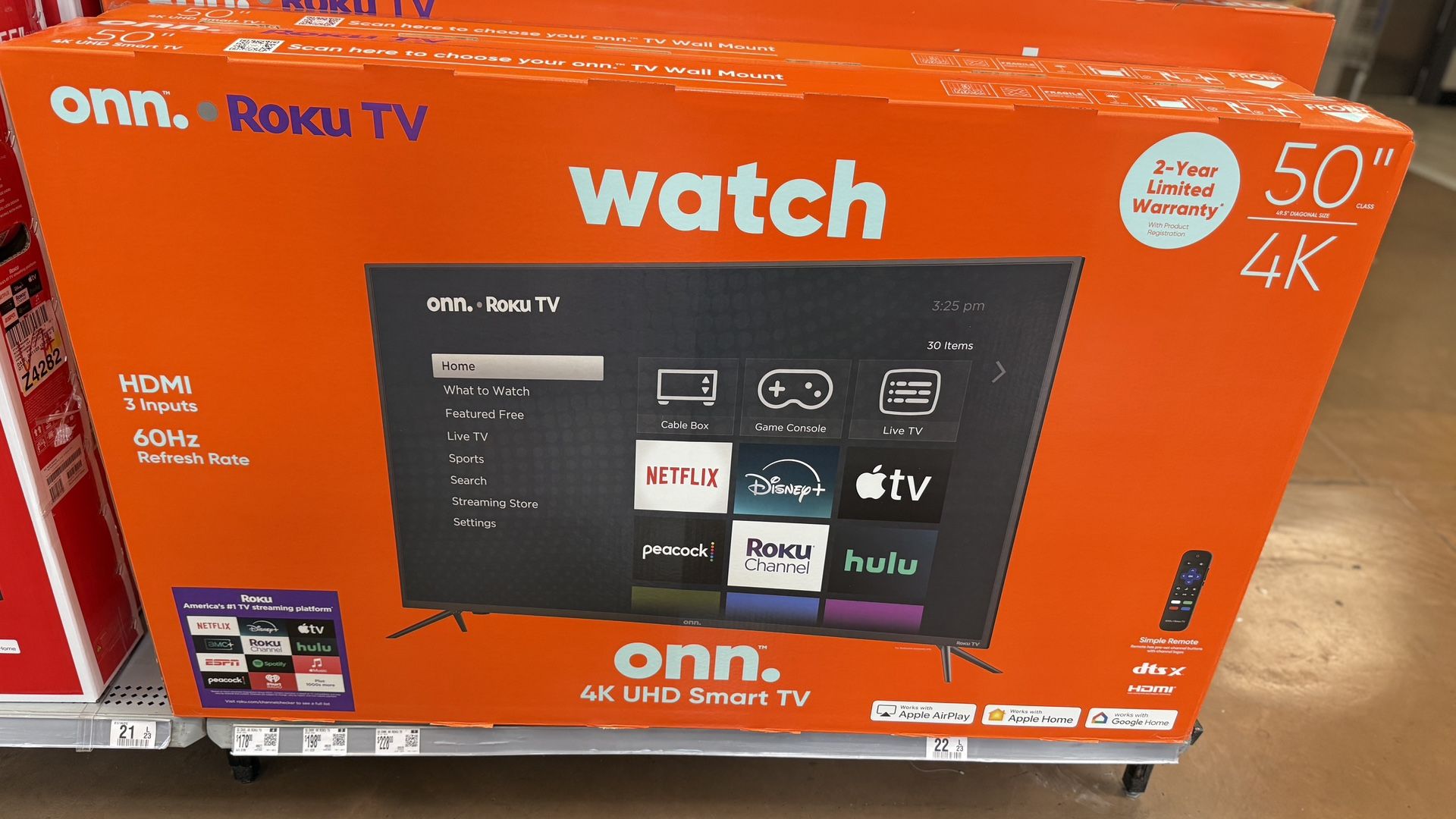 TV 50inch Smart TV New