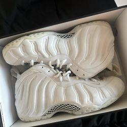Foamposite Triple White