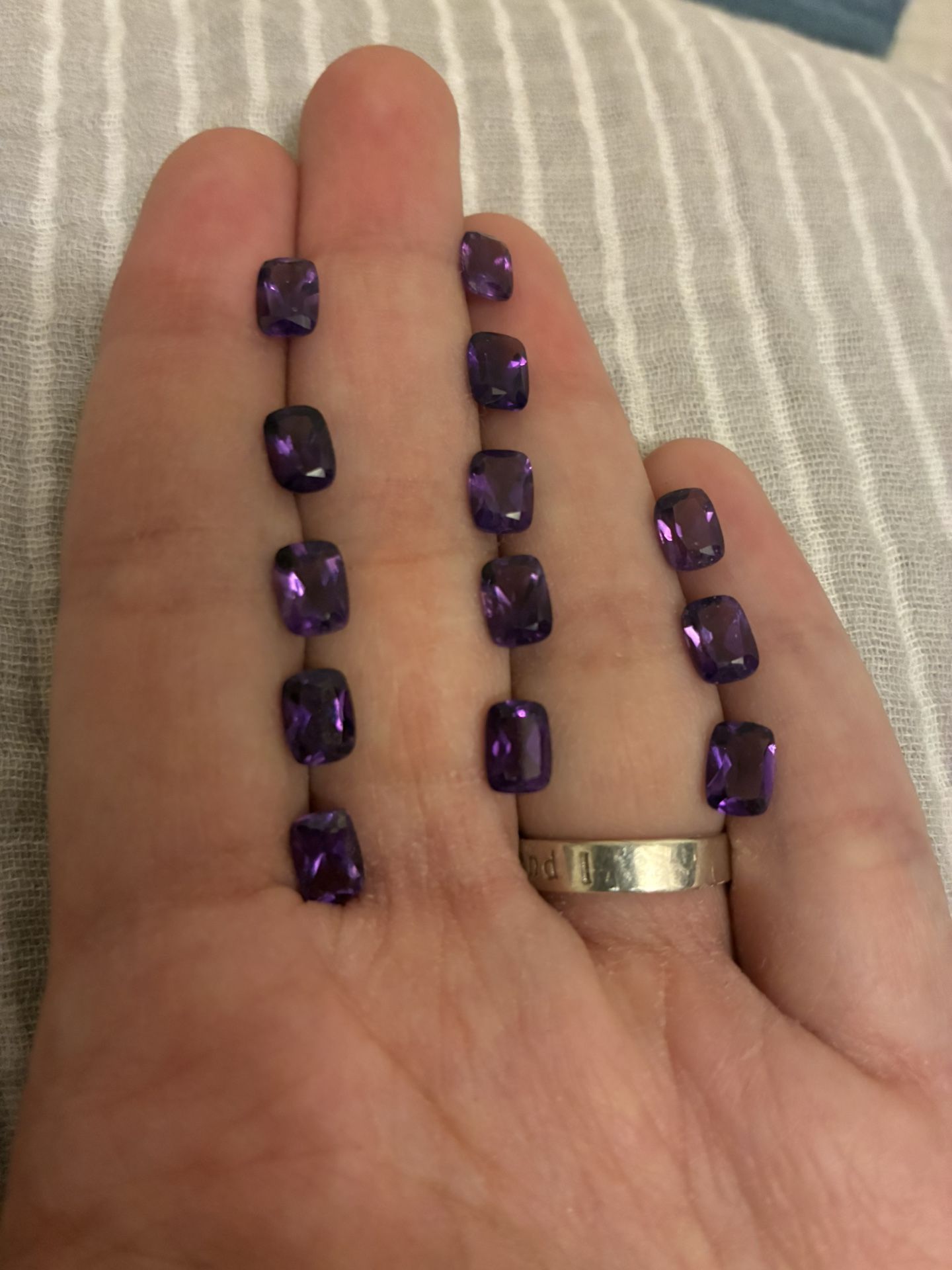 Lot Small Cut Amethyst for Jewelry Making