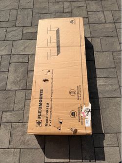 Title: Fleximounts 4x8 Adjustable Ceiling Storage Rack | GR48M | White | New in Box