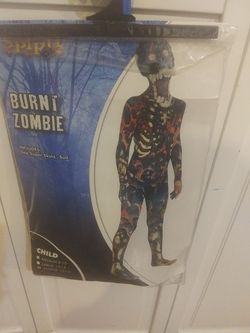 Burnt zombie Morph costume