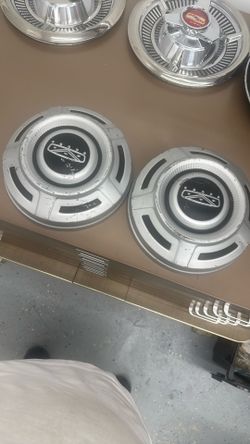 1972 Ford Truck Hubcaps Two