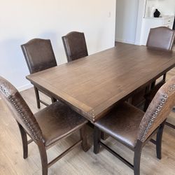 Brown Dining Table 