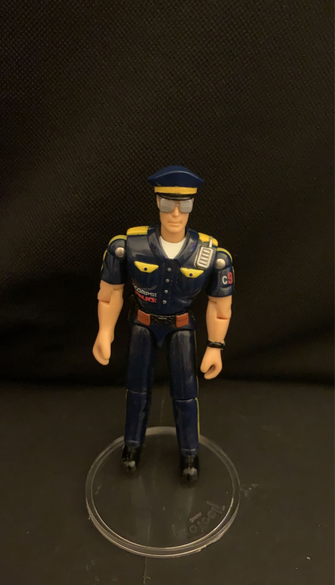 Vintage Lanard The Corps Police With Shades 1999 Action Figure