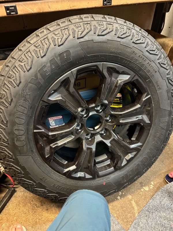 4-Brand New 265/65R18 "Good Year Wrangler" Truck Tires& Rims