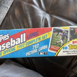 Sealed 1992 792 Baseball Cards 