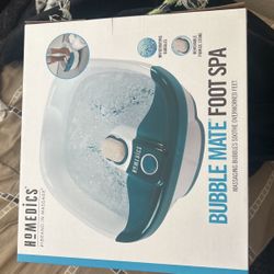 Brand New Bubble Mate Foot Spa 