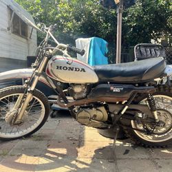 Honda XL250 Motorsport