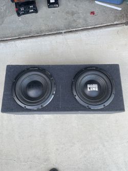 2 12inch Subwoofer Alpine