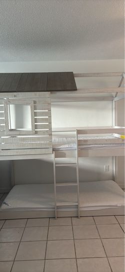 Litera con 2 colchones Twin –  | Bunk Bed with 2 Twin Mattresses