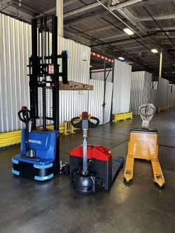 Material Handling Equipment – Electric Pallet Truck, Brand New, Full Warranty