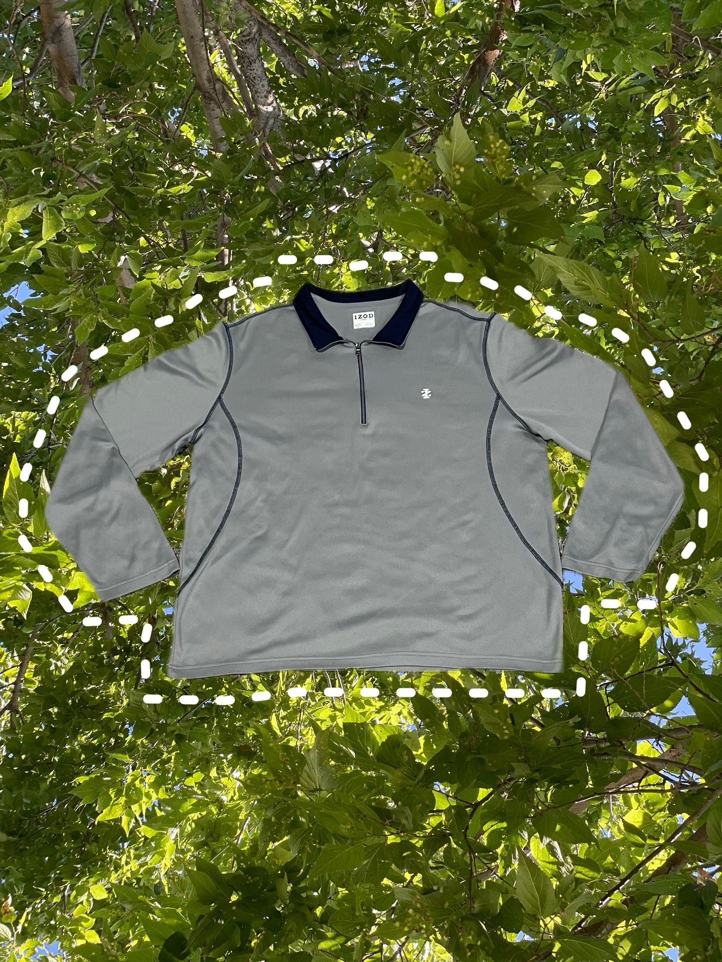 IZOD Golf grey pullover sweatshirt