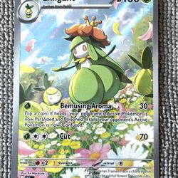Pokemon Black Bolt Lilligant Illustration Rare Holo 092/086