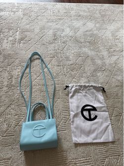 Telfar Small Shopper Pool Blue with Dust Bag